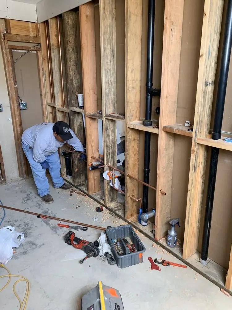 Commercial rough-in plumbing for Gas Line Repair in Walnut Ridge